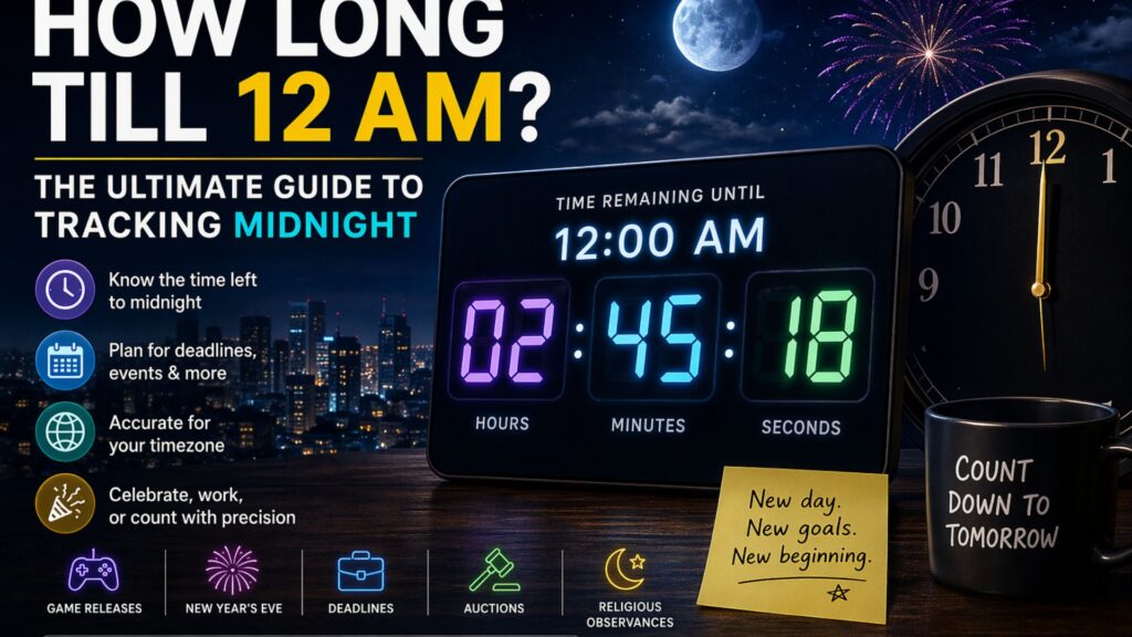 How Long Till 12 AM? Your Complete Guide to the Midnight Countdown